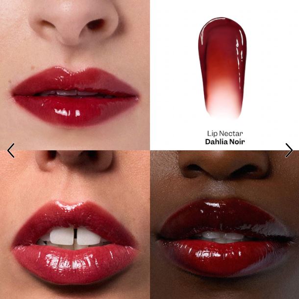 Lip Nectar – Lightweight, Hydrating Lip Stain-VIOLETTE_FR -Color: Dahlia Noir - warm plum
