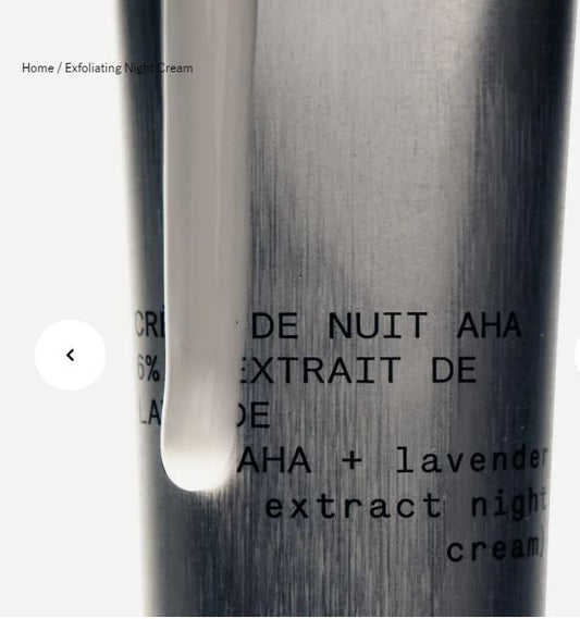 L66 — Exfoliating Night Cream 6% AHA + Lavender Extract