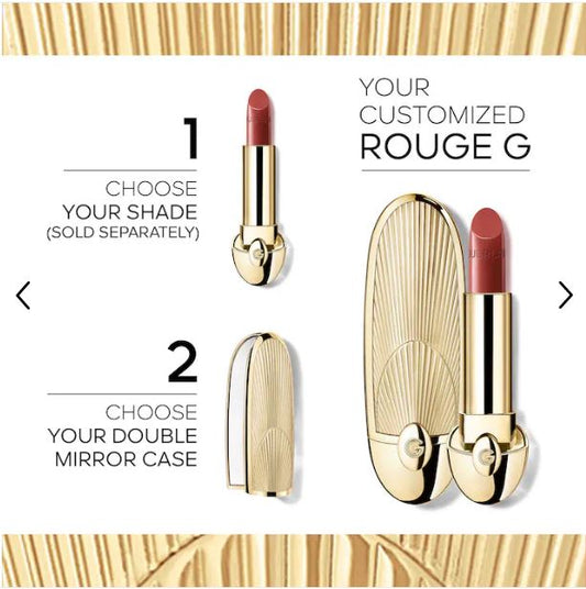 Guerlain Rouge G Custom Lipstick: Satin & Velvet Matte
