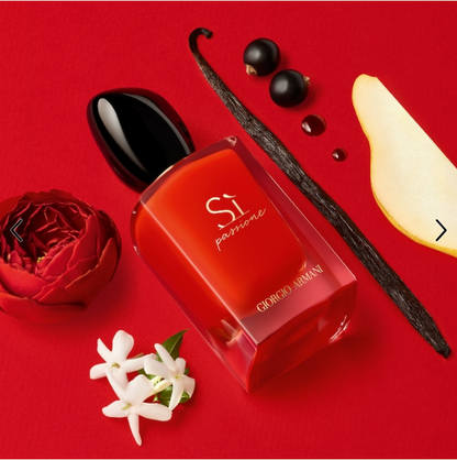 Armani Beauty Sì Passione Eau de Parfum – Vanilla, Pear & Blackcurrant