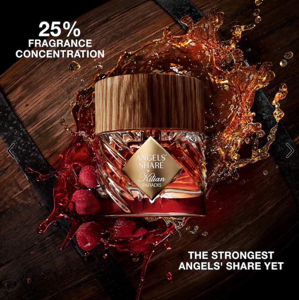 KILIAN Paris Angels' Share Paradis Extrait de Parfum Spray – Raspberry & Tonka Bean Perfume