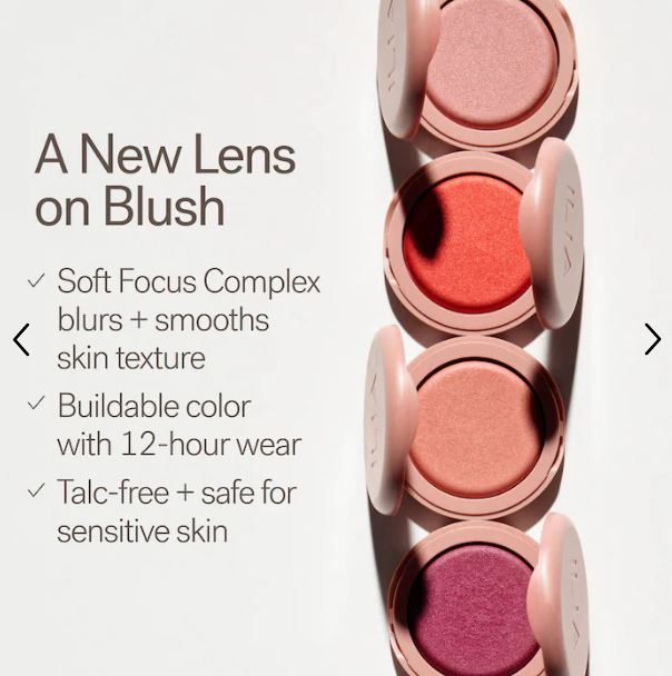 Soft Focus Blurring Blush - Talc-Free Powder Blush