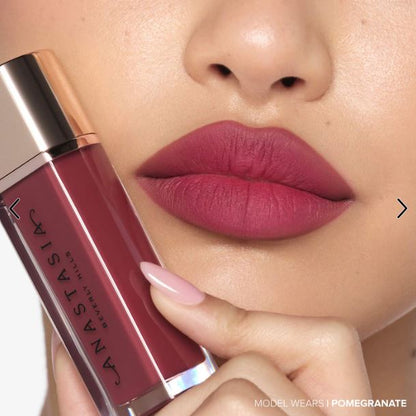 Lip Velvet Liquid Lipstick – Long-Lasting Soft Matte, Full Coverage Lip Color-Anastasia Beverly Hills