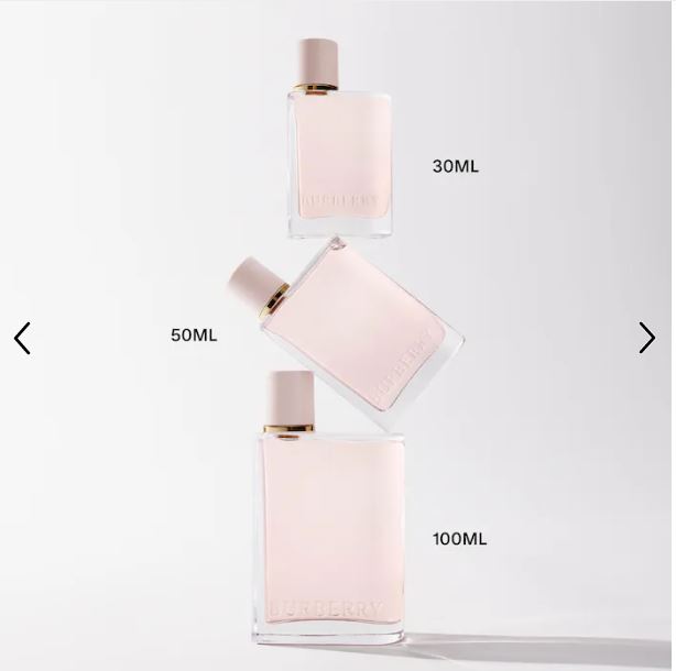 Burberry Her Eau de Parfum – A Luminous Blend of Berries, Amber & Musk