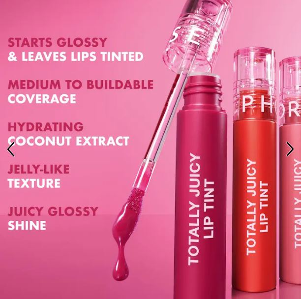 Totally Juicy Lip Tint – Juicy, Lightweight Tint-SEPHORA COLLECTION-Color: 10 Grapes For Dessert - bright burgundy