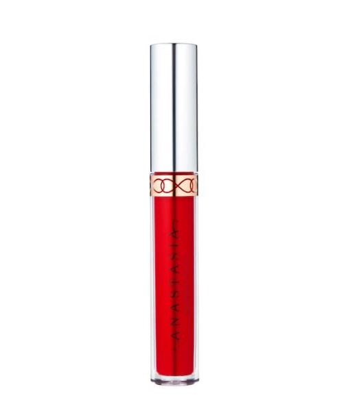 Smudge-Proof Matte Liquid Lipstick – Longwear, Waterproof, Full-Coverage Lip Color-: American Doll - classic blue red