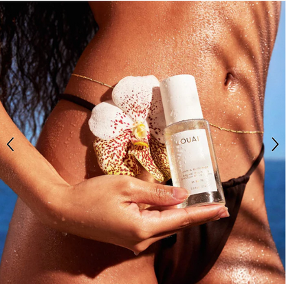 OUAI St. Barts Hair & Body Mist – Tropical Dragon Fruit & Orange Blossom Fragrance Mist for Long-Lasting Freshness