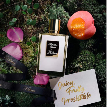 KILIAN Paris Forbidden Games Eau de Parfum Travel Spray – Honey & Peach Perfume
