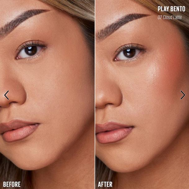 Face Bento 3-in-1 Sculpting Trio with Cream Bronzer, Powder Blush & Highlighter
