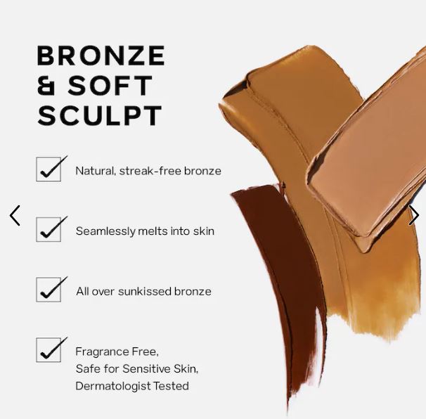 Saie Sun Melt Bronzer – Creamy, Sun-Kissed Radiance-Color: Tan Bronze - a neutral shade for medium to tan skin tones
