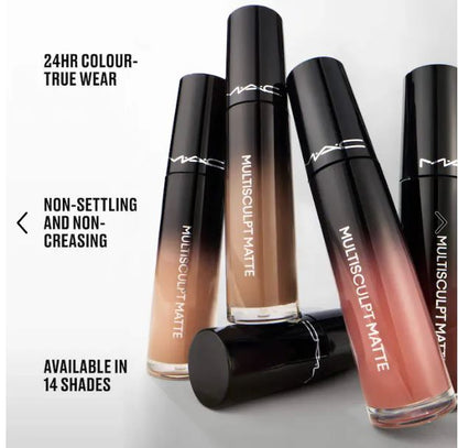 MAC Cosmetics Multisculpt Matte Liquid Eyeshadow & All-Over Colour- muted greyish-taupe brown