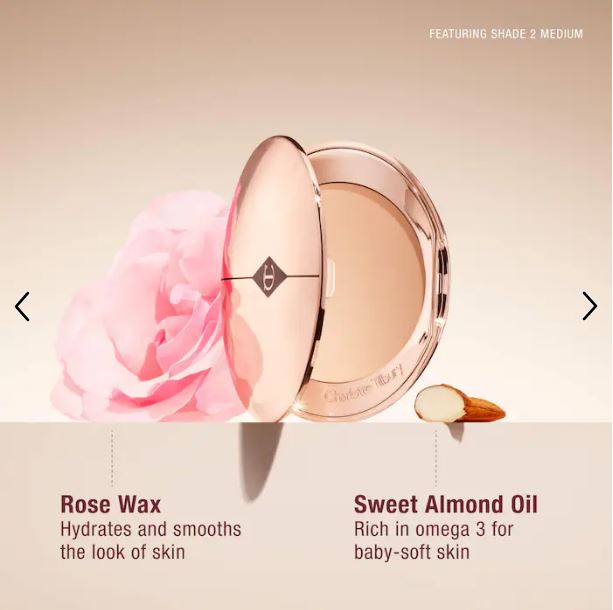 Charlotte Tilbury Airbrush Flawless Finish Refillable Powder – Blurs, Sets & Perfects