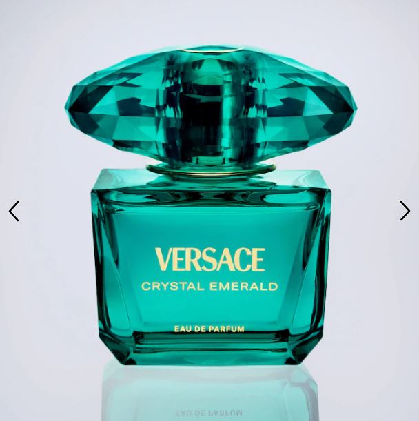Versace Crystal Emerald Eau de Parfum – Elegant Fresh Floral Green Fragrance