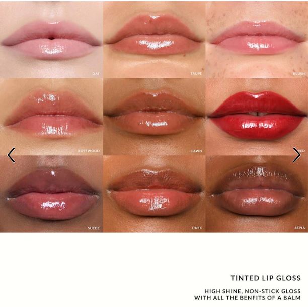 REFY Nourishing Lip Gloss with Hyaluronic Acid – emphasizes care and hydration-Color: Clear