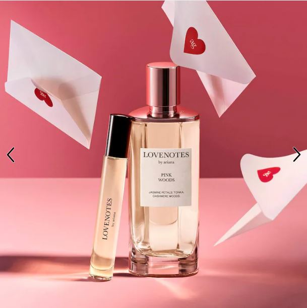 Ariana Grande LOVENOTES Pink Woods EDP Spray – Warm Elegant Women’s Fragrance