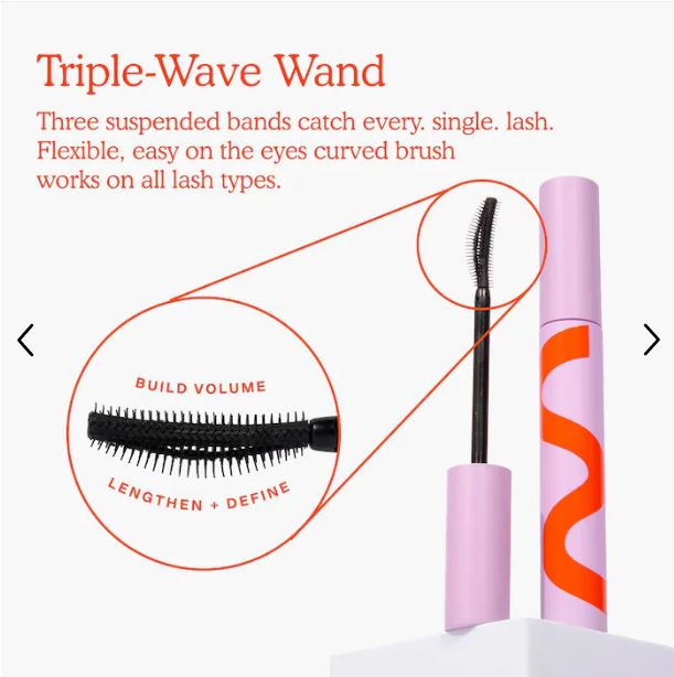 MakeWaves® Lengthening + Volumizing Mascara