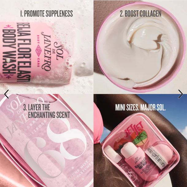 Sol de Janeiro Beija Flor™ Jet Set – Body Care Essentials for Smooth, Glowing Skin