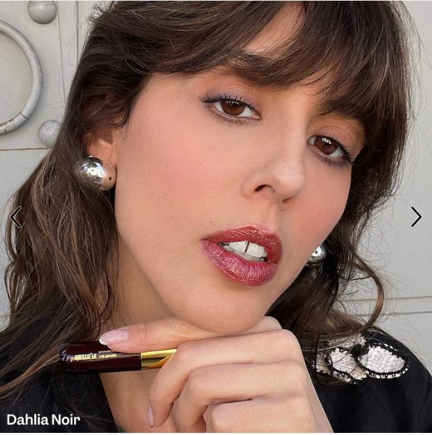 Lip Nectar – Lightweight, Hydrating Lip Stain-VIOLETTE_FR -Color: Dahlia Noir - warm plum