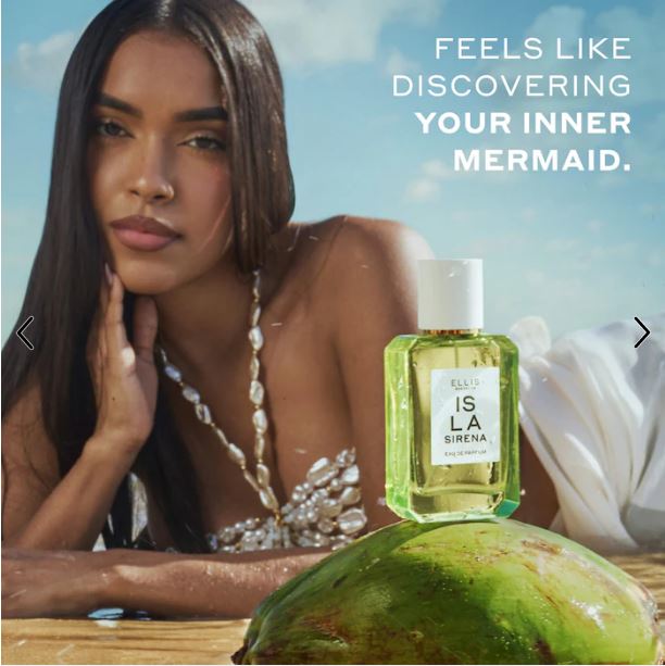 Ellis Brooklyn ISLA SIRENA Eau de Parfum – Tropical Coconut & Fresh Lime Scent