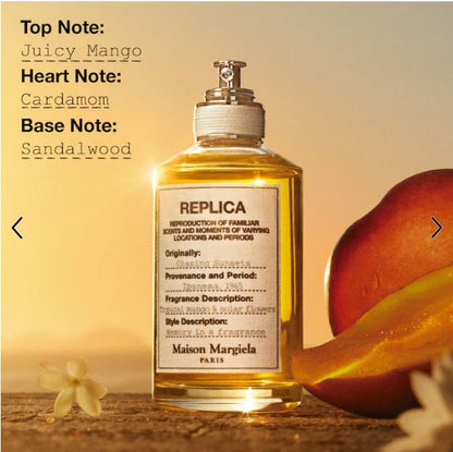Maison Margiela REPLICA Chasing Sunsets Eau de Toilette – Fruity Woody Mango Perfume for Unisex