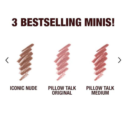 Mini Iconic Lip Cheat Lip Liner Trio
