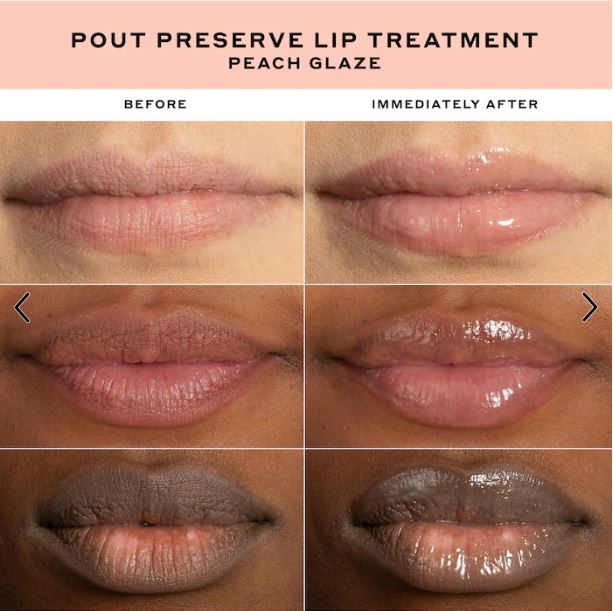 OLEHENRIKSEN Pout Preserve Peptide Hydrating Lip Treatment-Color: Peach Glaze - glazed peach tint + sweet peach scent