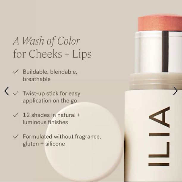 ILIA Multi-Stick Radiance Cream for Lips, Cheeks & Glow