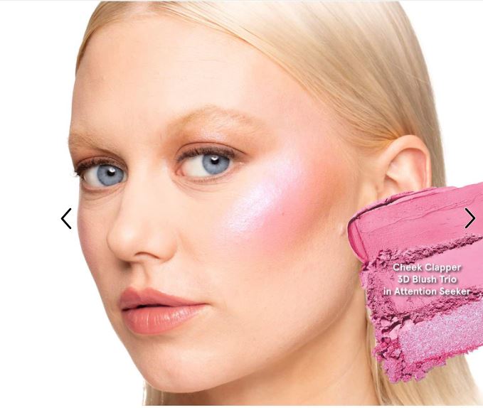 Cheek Clapper 3D Blush Trio Palette