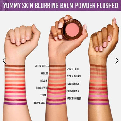 Yummy Skin Blurring Balm Powder Flushed - Matte Color for Cheek & Lip