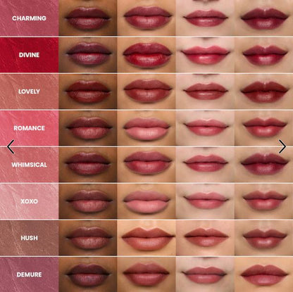 Wonderskin  Wonder Blading All-Day Lip Stain-colore Demure - a rosy brown