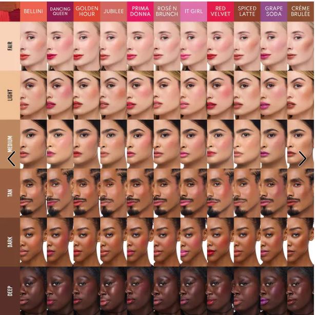 Yummy Skin Blurring Balm Powder Flushed - Matte Color for Cheek & Lip