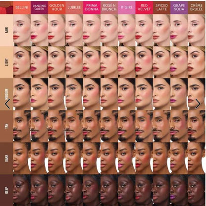 Yummy Skin Blurring Balm Powder Flushed - Matte Color for Cheek & Lip