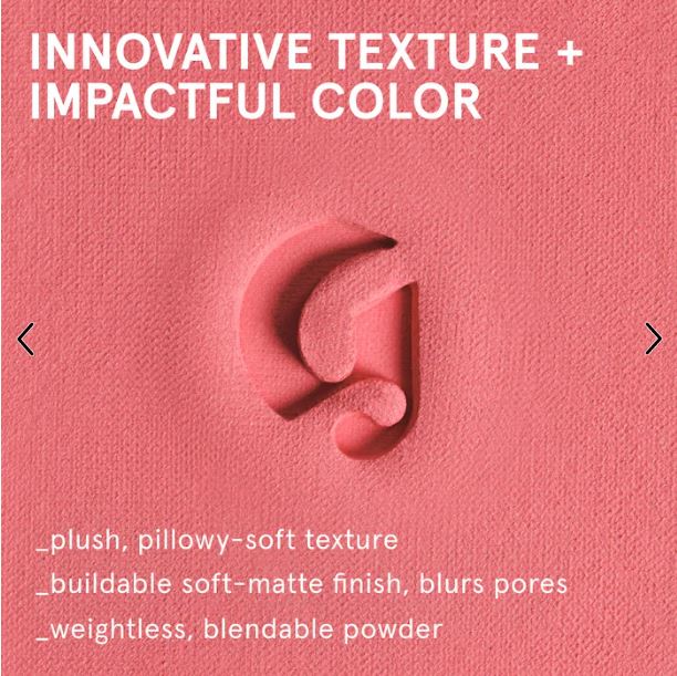 Glossier Cloud Paint Plush Blush – Seamless, Dewy Color Finish-Color: Puff - light pink
