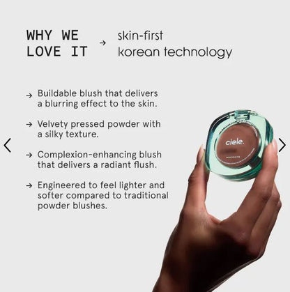 flush & PROTECT SPF 45+ powder blush