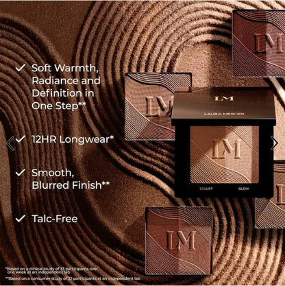 Bronze Color Infusion Sculpt & Glow Talc-Free Duo-Laura Mercier