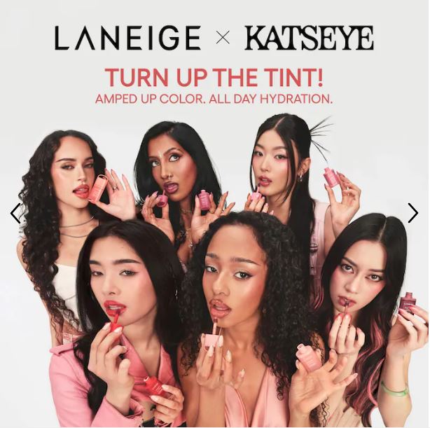 LANEIGE JuicePop Lip Tint – Nourishing, Lightweight Color & Shine-Color: K-Pop Pink - Cool Bright Pink