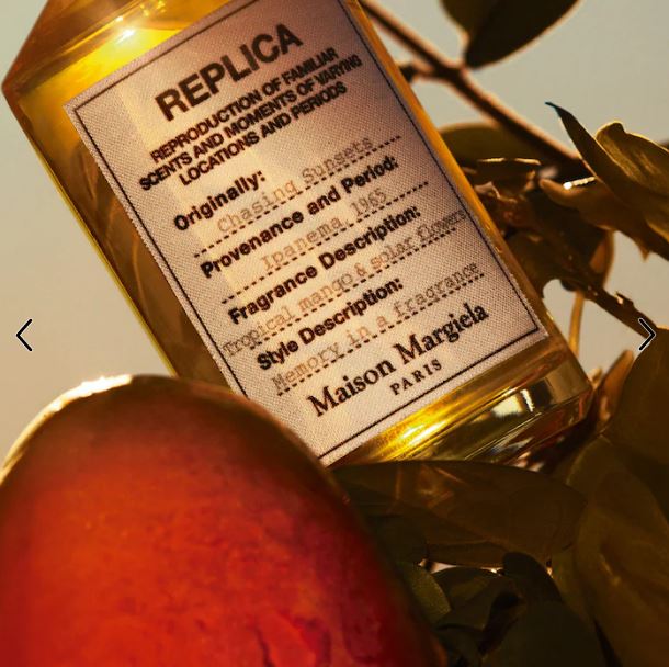 Maison Margiela REPLICA Chasing Sunsets Eau de Toilette – Fruity Woody Mango Perfume for Unisex