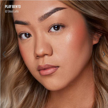 Face Bento 3-in-1 Sculpting Trio with Cream Bronzer, Powder Blush & Highlighter