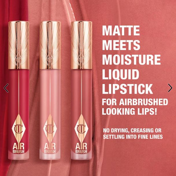 Airbrush Flawless Matte Lip Blur Liquid Lipstick – Long-Lasting, Soft-Focus Matte Lip Color- Pillow Talk Blur - pink nude