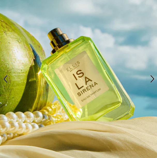 Ellis Brooklyn ISLA SIRENA Eau de Parfum – Tropical Coconut & Fresh Lime Scent