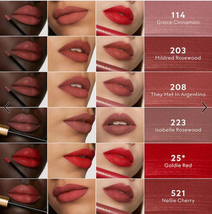 Transfer-Proof Matte Liquid Lipstick – Weightless, Long-Lasting Couture Lip Color- 223 Isabel Rosewood - pink