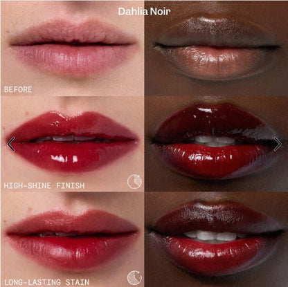 Lip Nectar – Lightweight, Hydrating Lip Stain-VIOLETTE_FR -Color: Dahlia Noir - warm plum