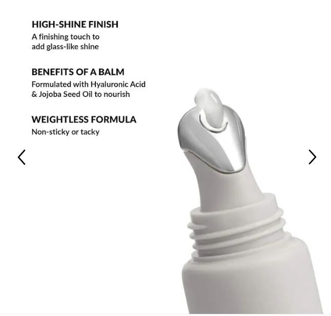 REFY Nourishing Lip Gloss with Hyaluronic Acid – emphasizes care and hydration-Color: Clear