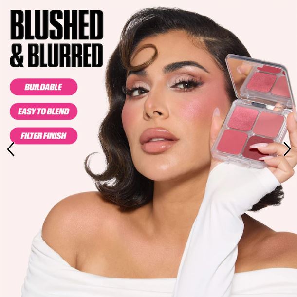 HUDA BEAUTY Blush Filter Soft-Focus Blush & Highlight Palette