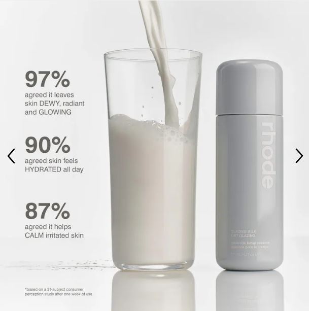“Rhode Glazing Milk Facial Essence – Ceramide-Rich Hydration for Smooth, Radiant Skin”