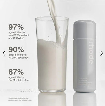 “Rhode Glazing Milk Facial Essence – Ceramide-Rich Hydration for Smooth, Radiant Skin”