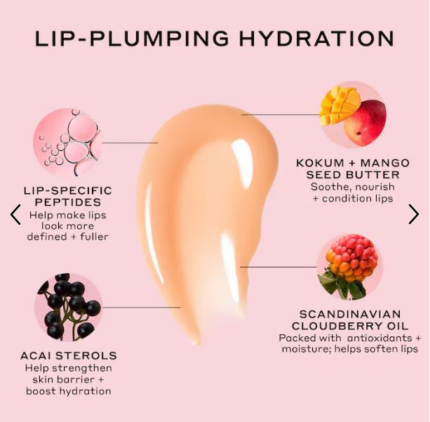 OLEHENRIKSEN Pout Preserve Peptide Hydrating Lip Treatment-Color: Peach Glaze - glazed peach tint + sweet peach scent
