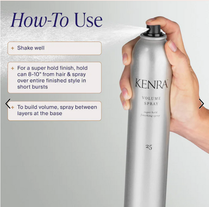 Kenra Volume Spray 25 Super Hold Hairspray (Mini)