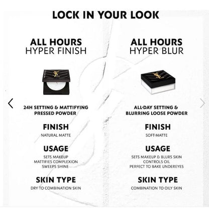 YSL All Hours Hyper Blur Air-Soft Setting Powder