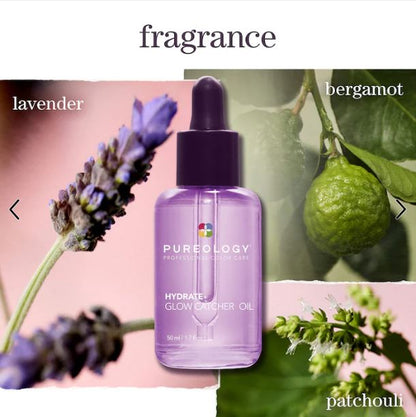 Hydrate Glow Catcher Hair Oil for Moisture & Shine-Pureology